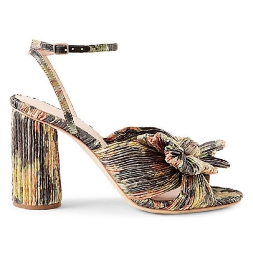 Loeffler Randall Camellia Dark Floral Shoes
